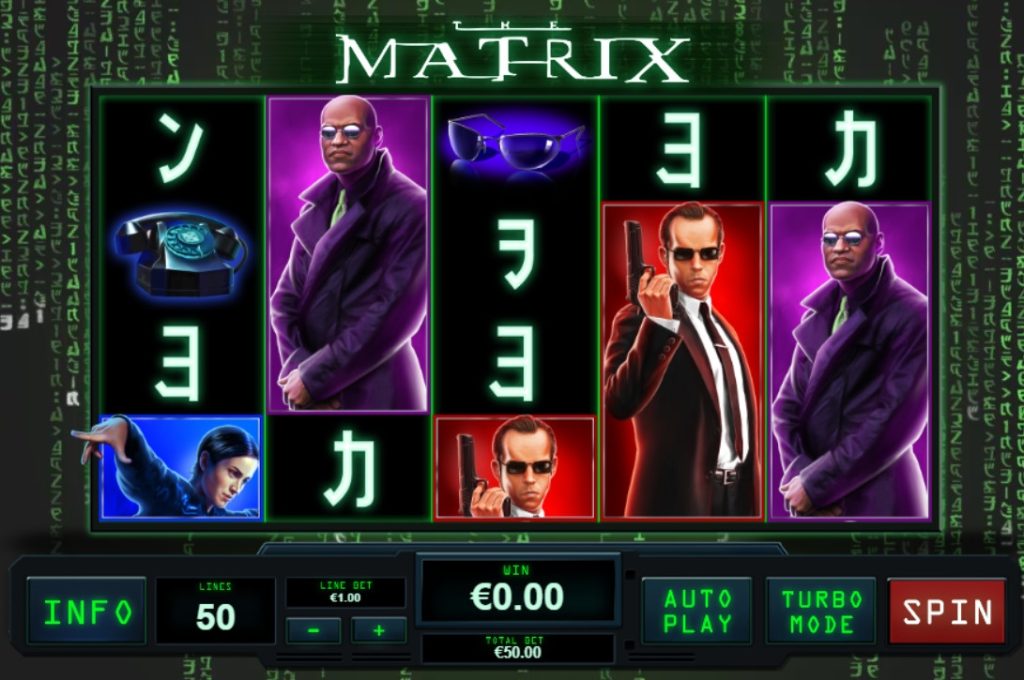 Matrix Slot Gameplay